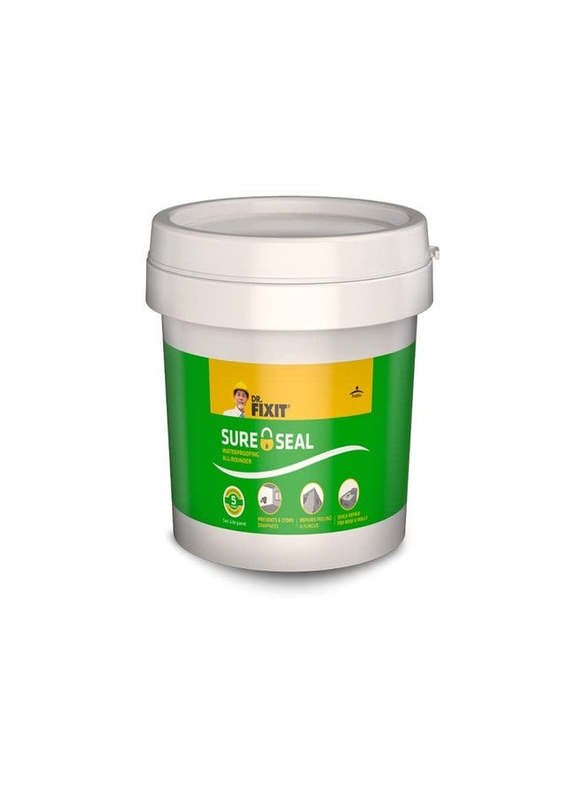 DR. FIXIT Sure Seal 1 Kg, DIY Waterproofing for Mild Dampness | Internal & External Wall Quick Patch Repair, Roof Patch Repair - Image 1